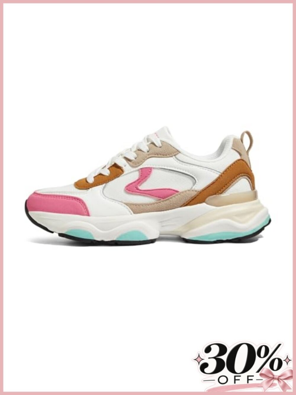 Women's Platform Walking Sneakers Chunky Sole